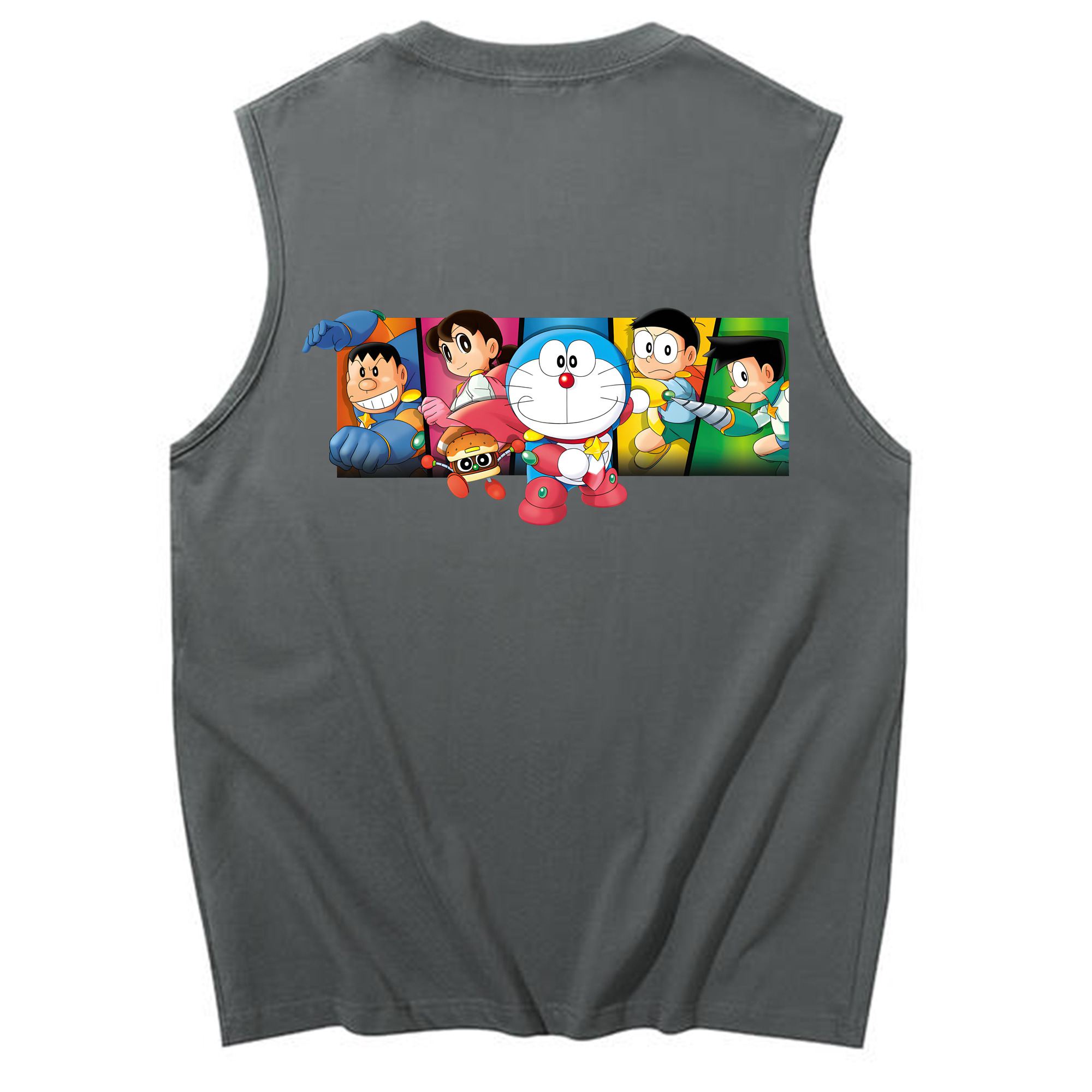 （画像用） ドラえもん Doraemon コットン100％タンクトップ（背面プリント）